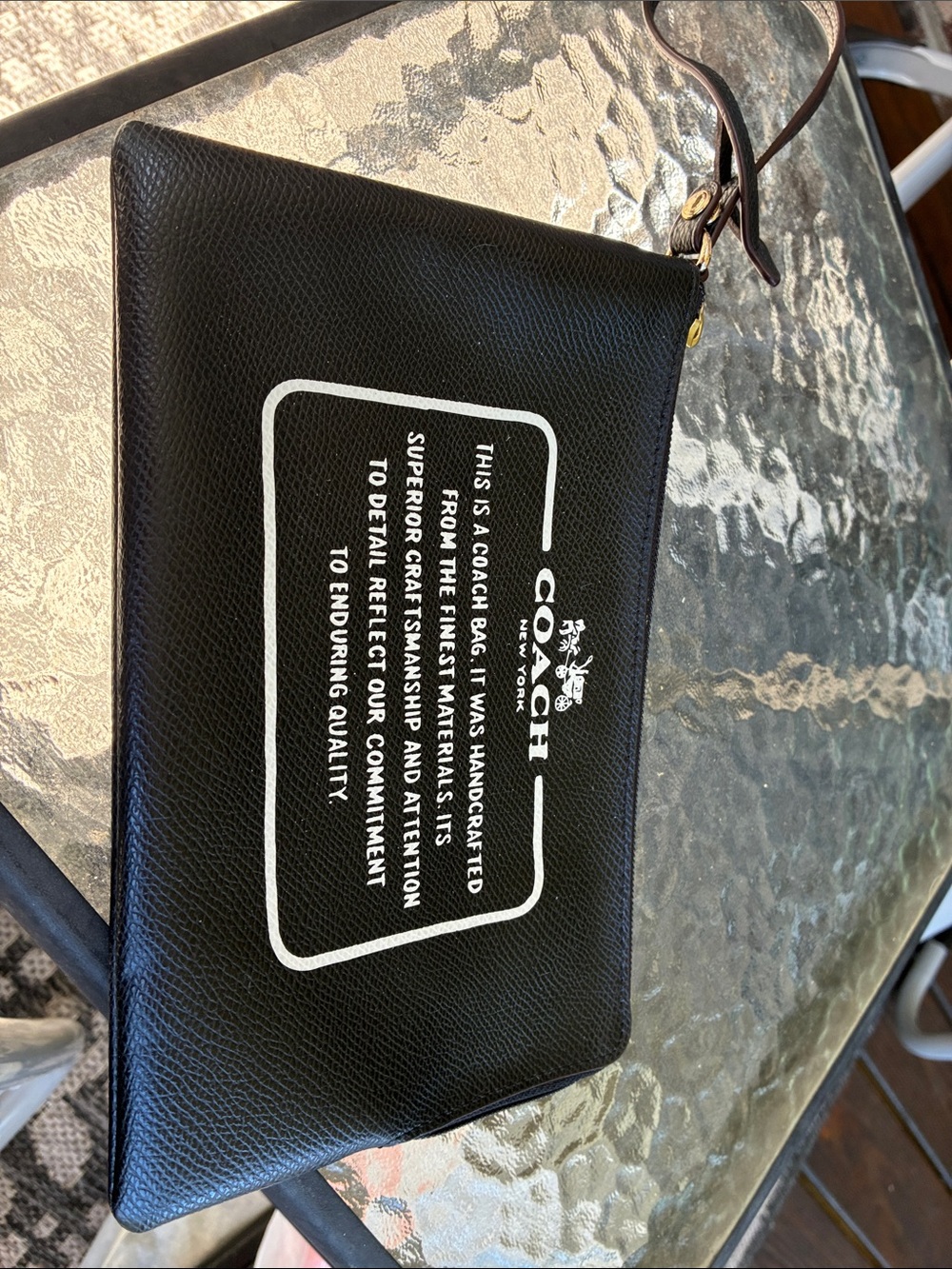 Coach wristlet